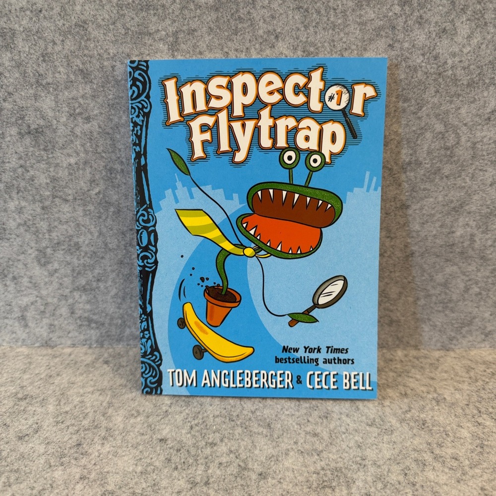 Inspector Flytrap (Book #1) by Tom Angleberger, Early Chapter Book, Paperback